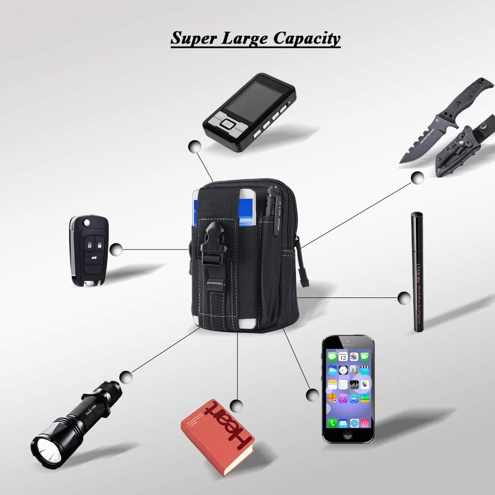 حقيبة خصر تكتيكية عسكرية من نو - مراجعة Tool Bag وسعره