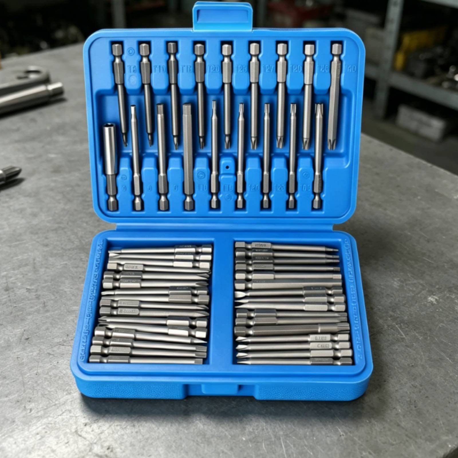 50 قطعة من رؤوس مفكات البراغي  - مراجعة Tool Set وسعره