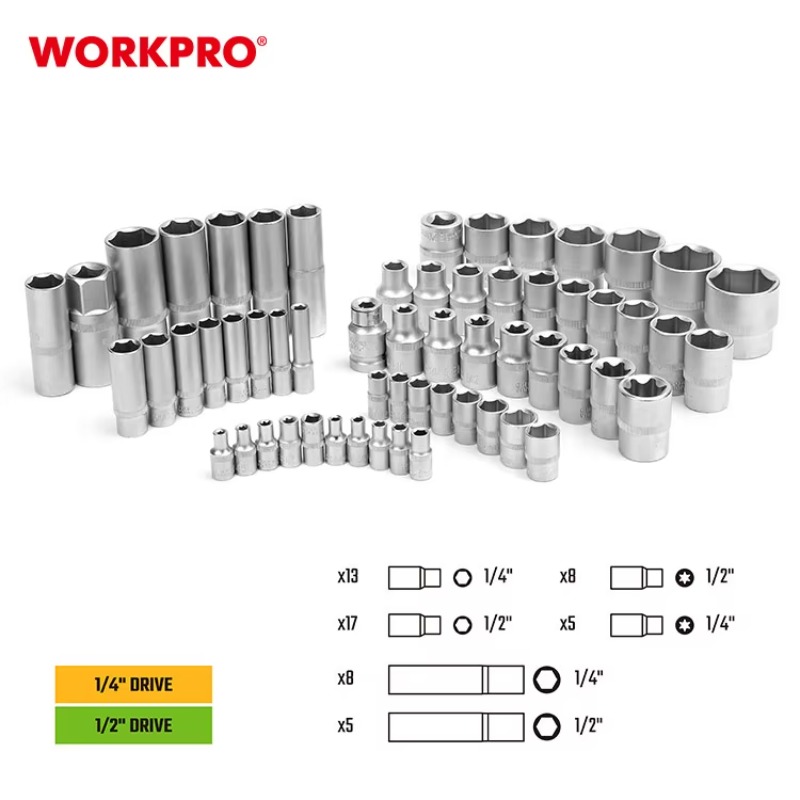 طقم أدوات يدوية احترافية 108 ق - مراجعة Socket Wrench وسعره